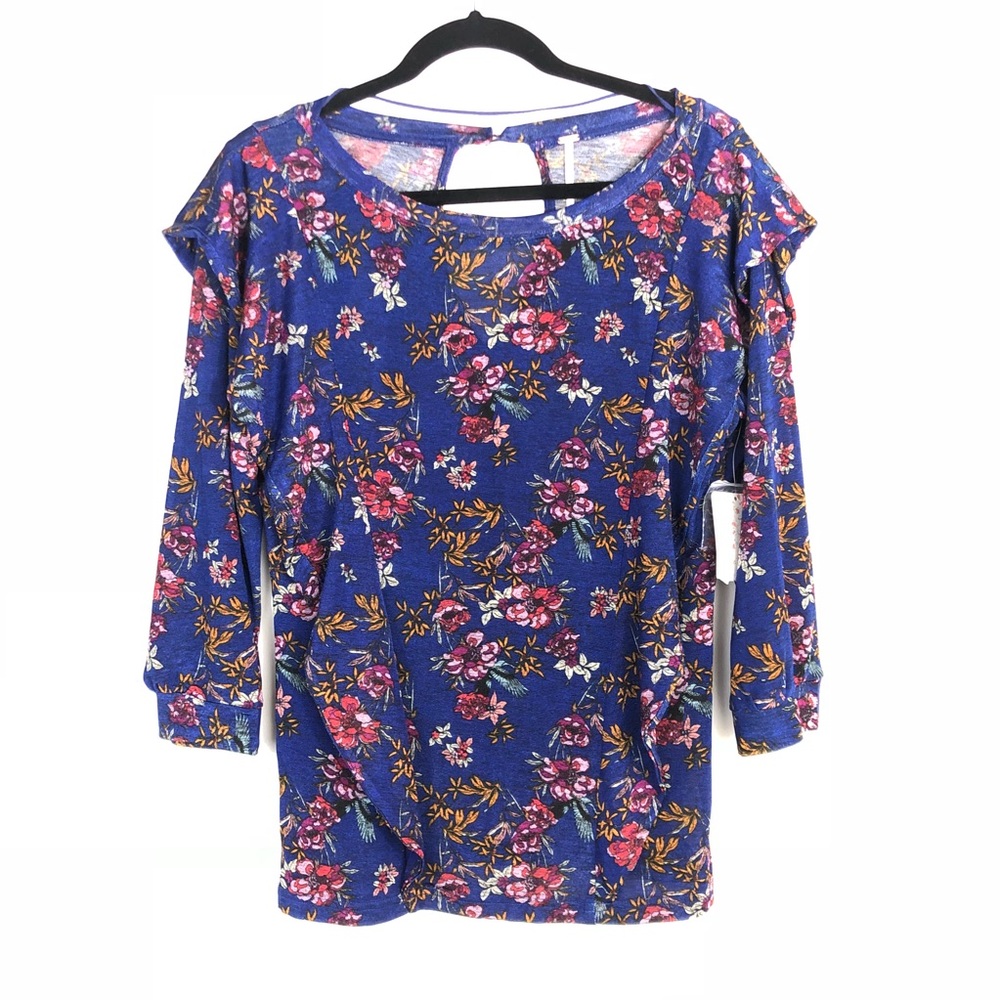 NWT Free People Ruffled Shirt